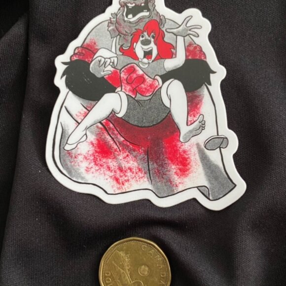 Exclusive Set Bundle of 8 Disney Horror Halloween Goth Vinyl Stickers - Picture 9 of 16